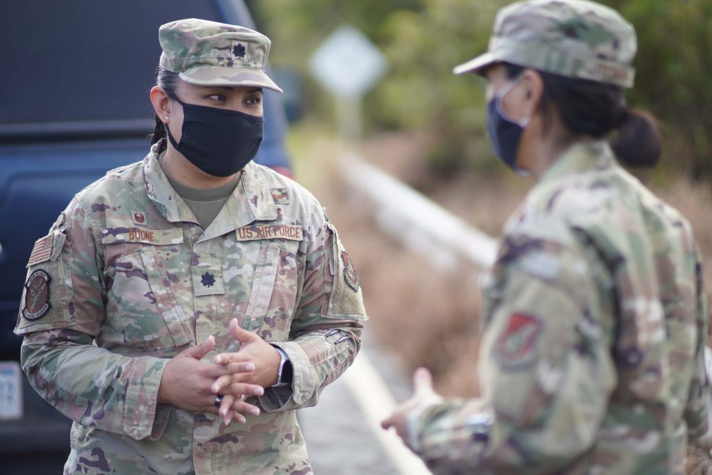 298th Air Defense Group Mite Visit 2021