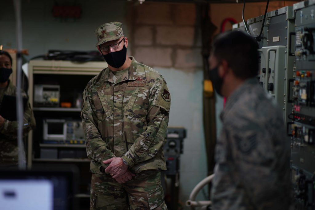 298th Air Defense Group Mite Visit 2021