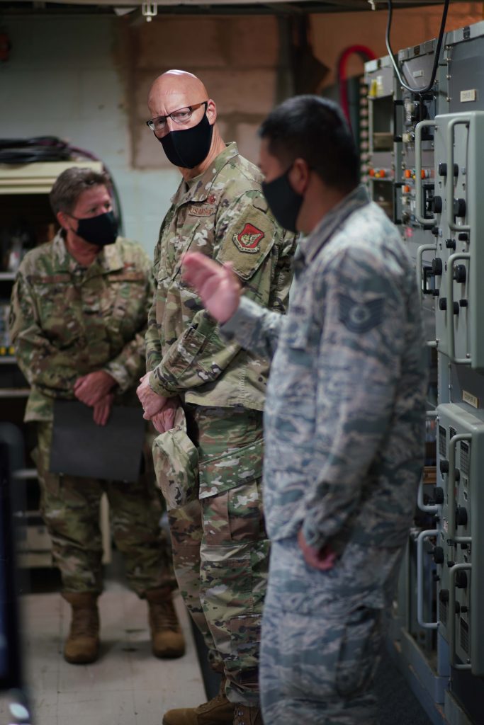 298th Air Defense Group Mite Visit 2021
