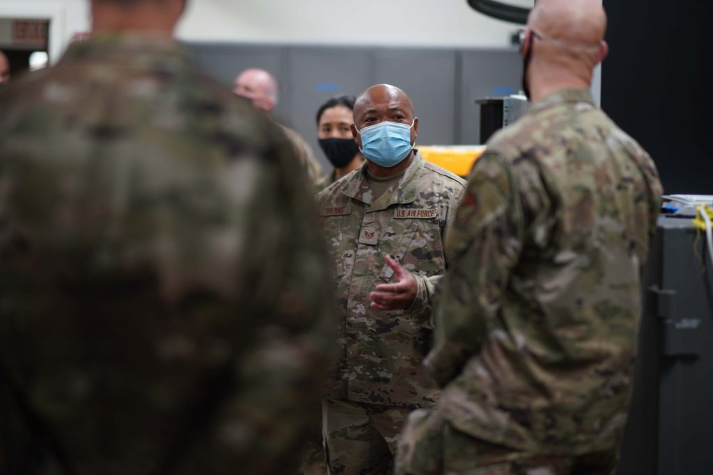 298th Air Defense Group Mite Visit 2021