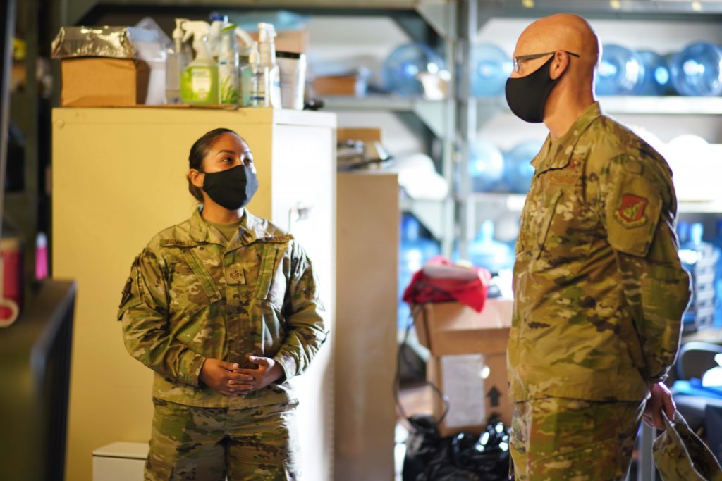 298th Air Defense Group Mite Visit 2021