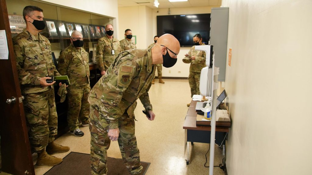 298th Air Defense Group Mite Visit 2021
