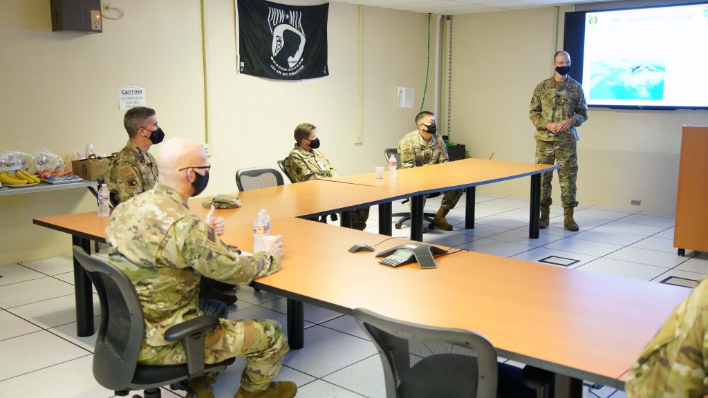 298th Air Defense Group Mite Visit 2021