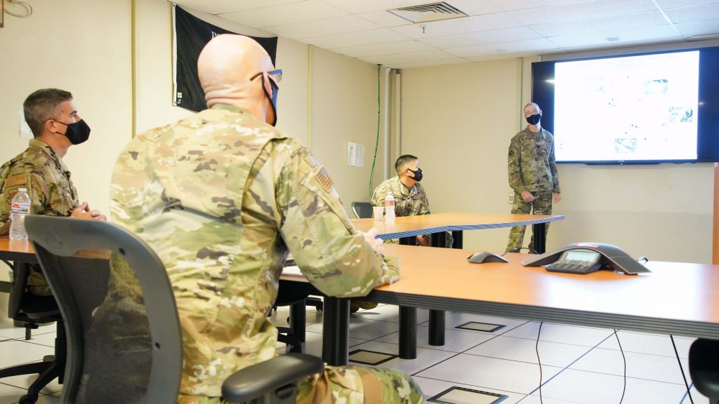 298th Air Defense Group Mite Visit 2021