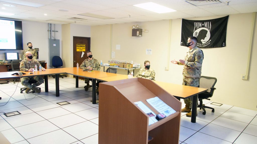 298th Air Defense Group Mite Visit 2021
