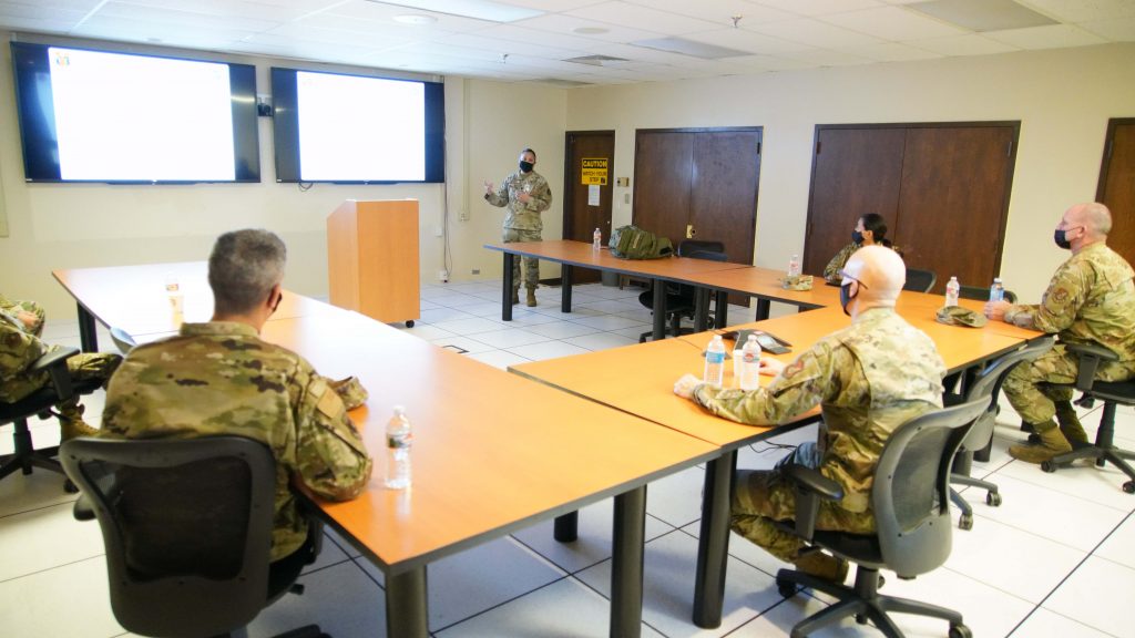298th Air Defense Group Mite Visit 2021