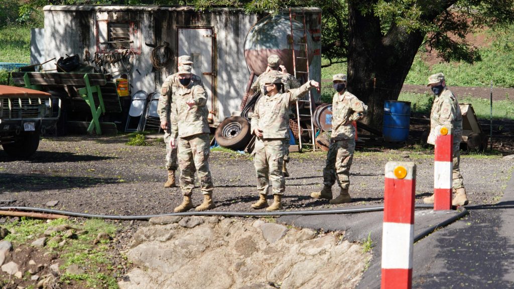 298th Air Defense Group Mite Visit 2021