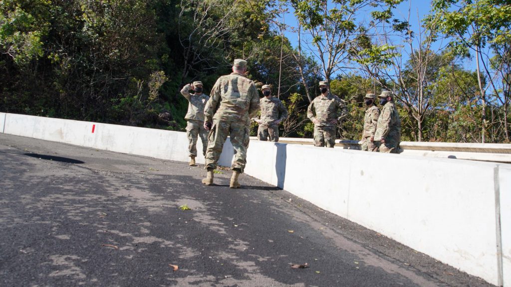 298th Air Defense Group Mite Visit 2021