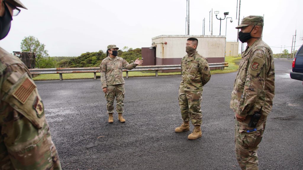 298th Air Defense Group Mite Visit 2021