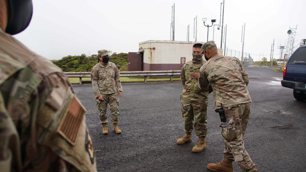298th Air Defense Group Mite Visit 2021