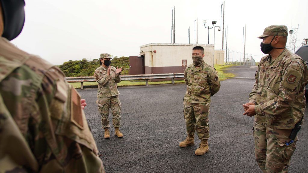 298th Air Defense Group Mite Visit 2021