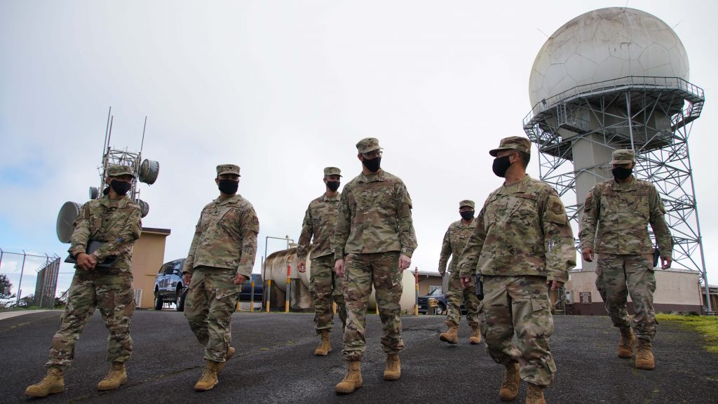 298th Air Defense Group Mite Visit 2021