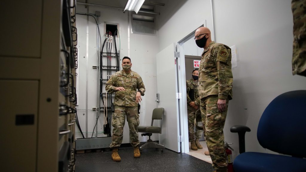 298th Air Defense Group Mite Visit 2021