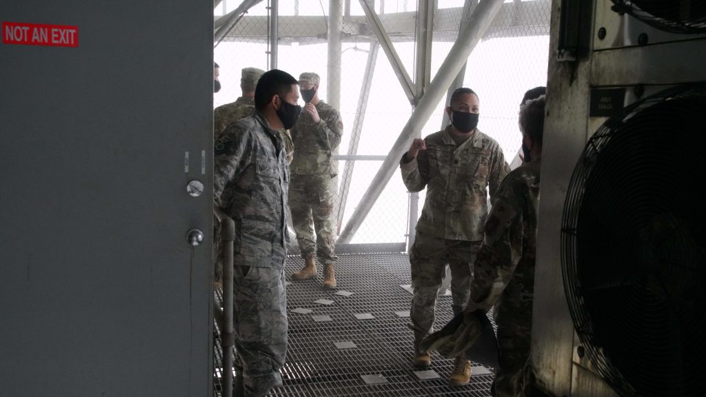 298th Air Defense Group Mite Visit 2021
