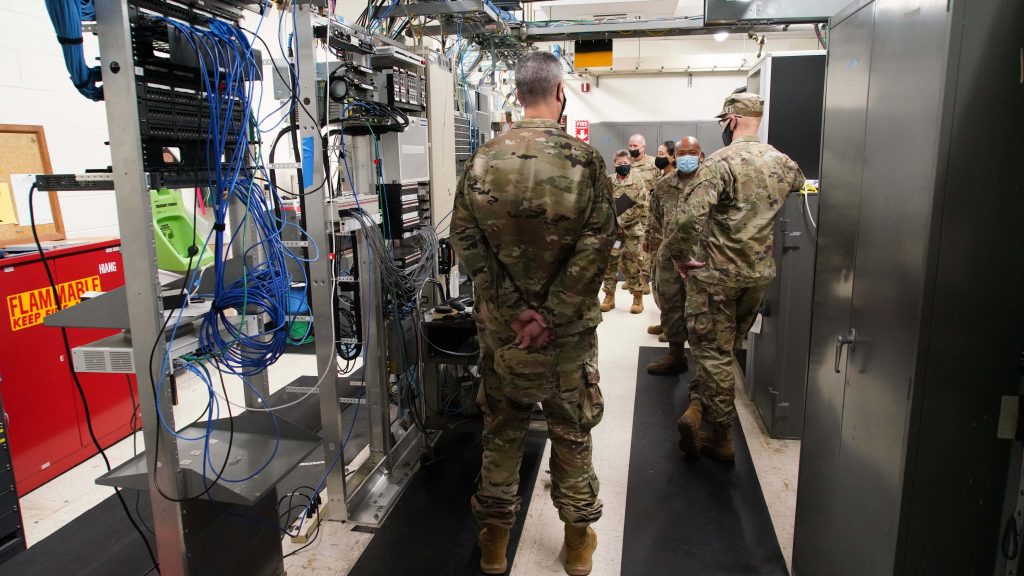 298th Air Defense Group Mite Visit 2021