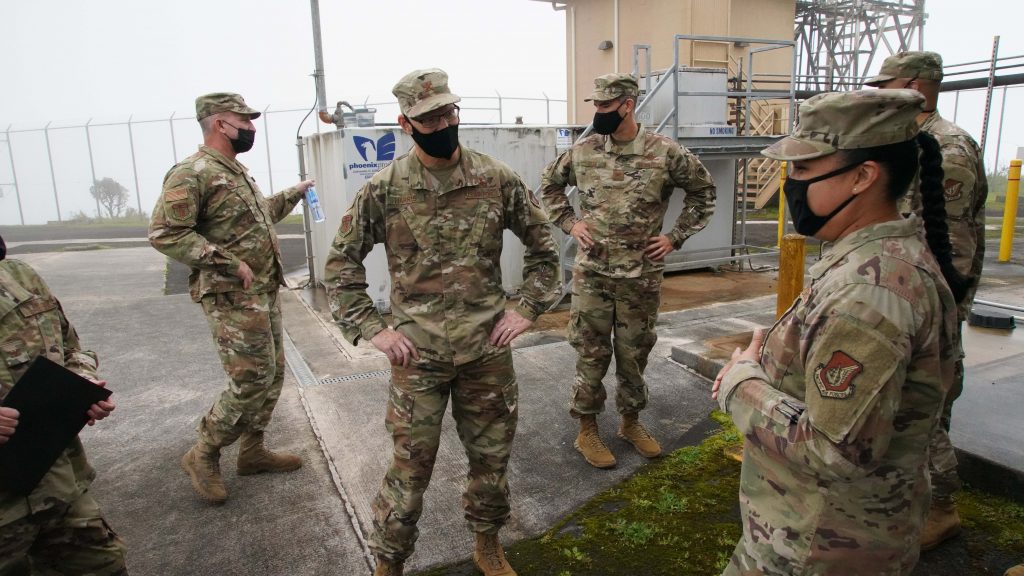 298th Air Defense Group Mite Visit 2021