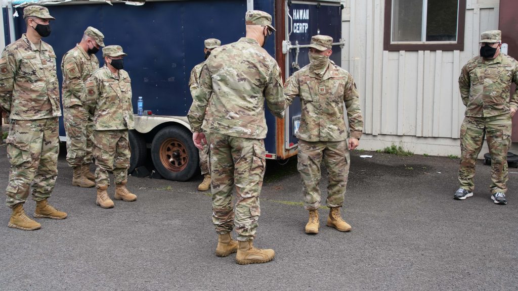 298th Air Defense Group Mite Visit 2021