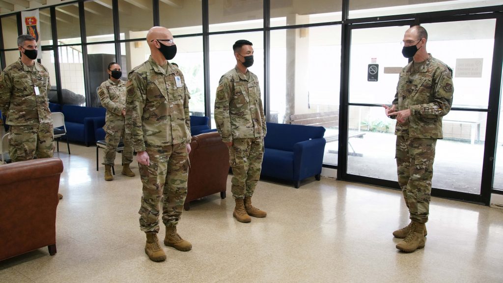 298th Air Defense Group Mite Visit 2021