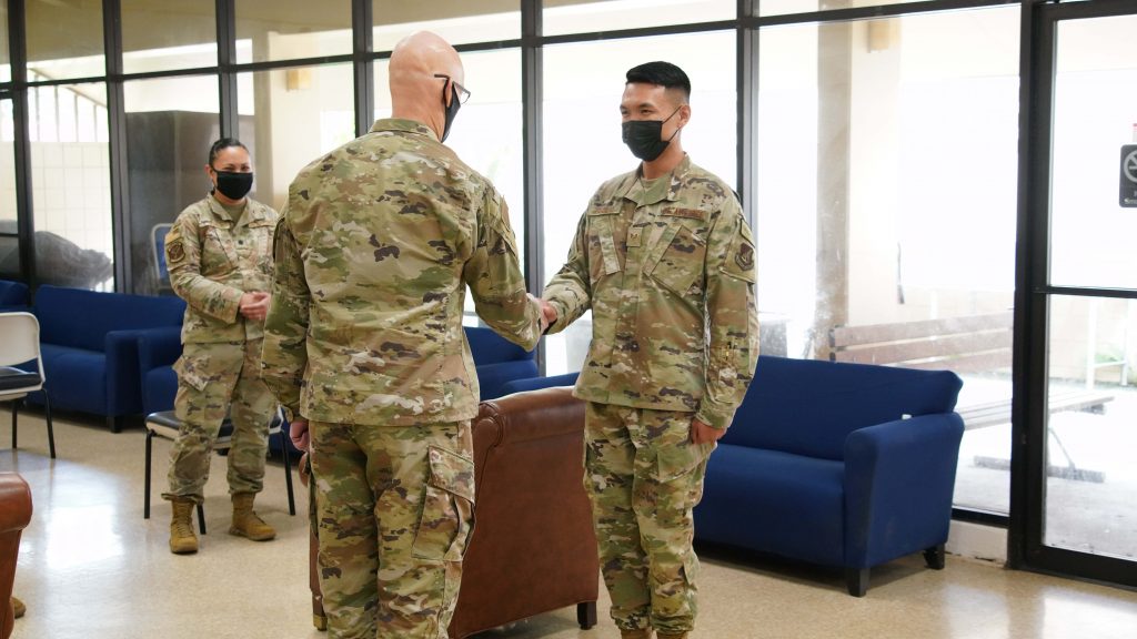 298th Air Defense Group Mite Visit 2021