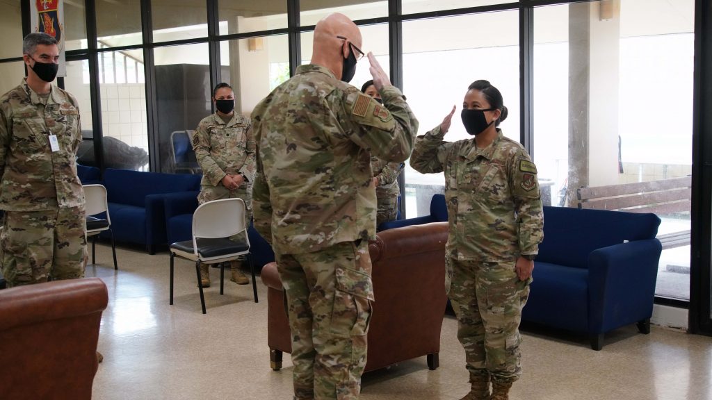 298th Air Defense Group Mite Visit 2021