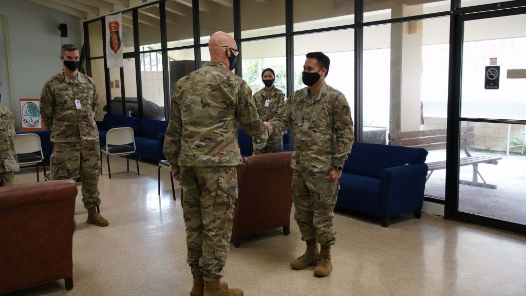 298th Air Defense Group Mite Visit 2021