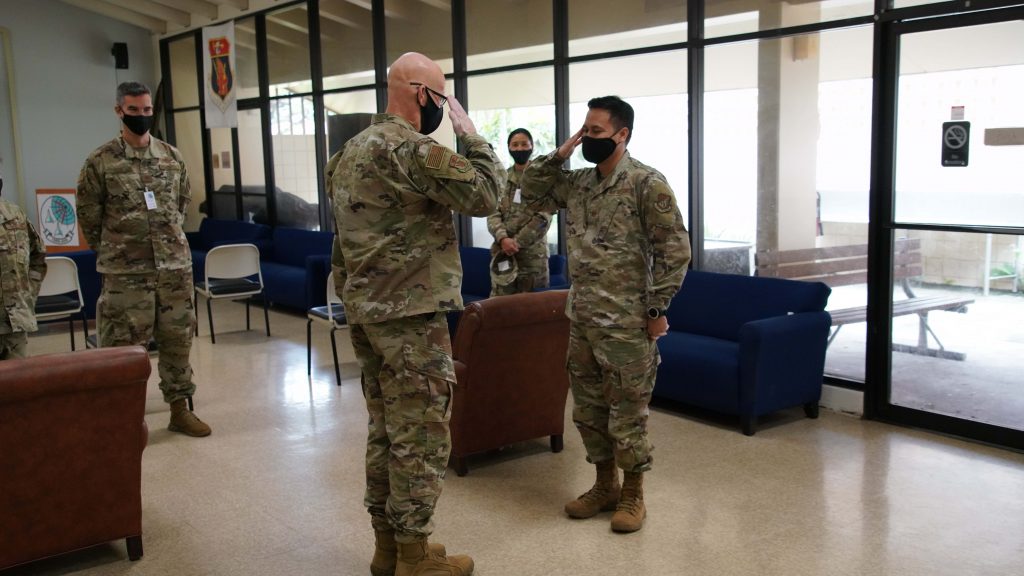 298th Air Defense Group Mite Visit 2021