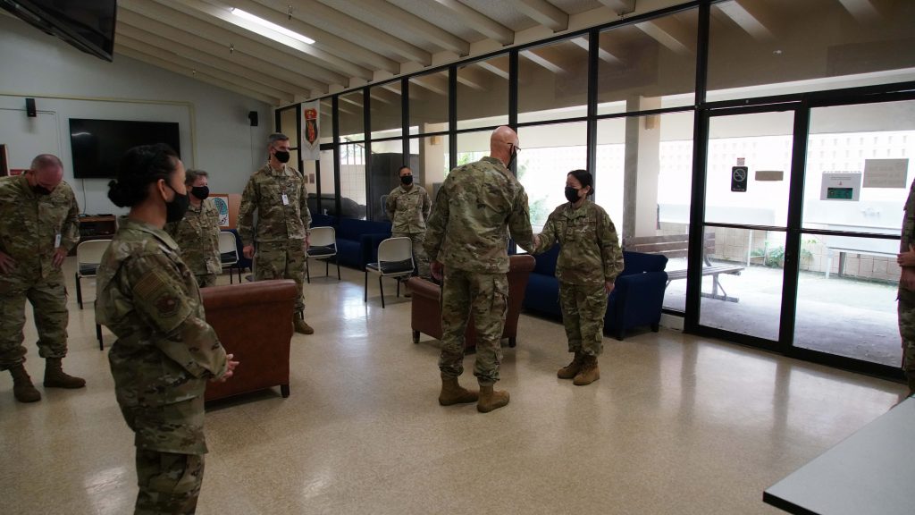 298th Air Defense Group Mite Visit 2021