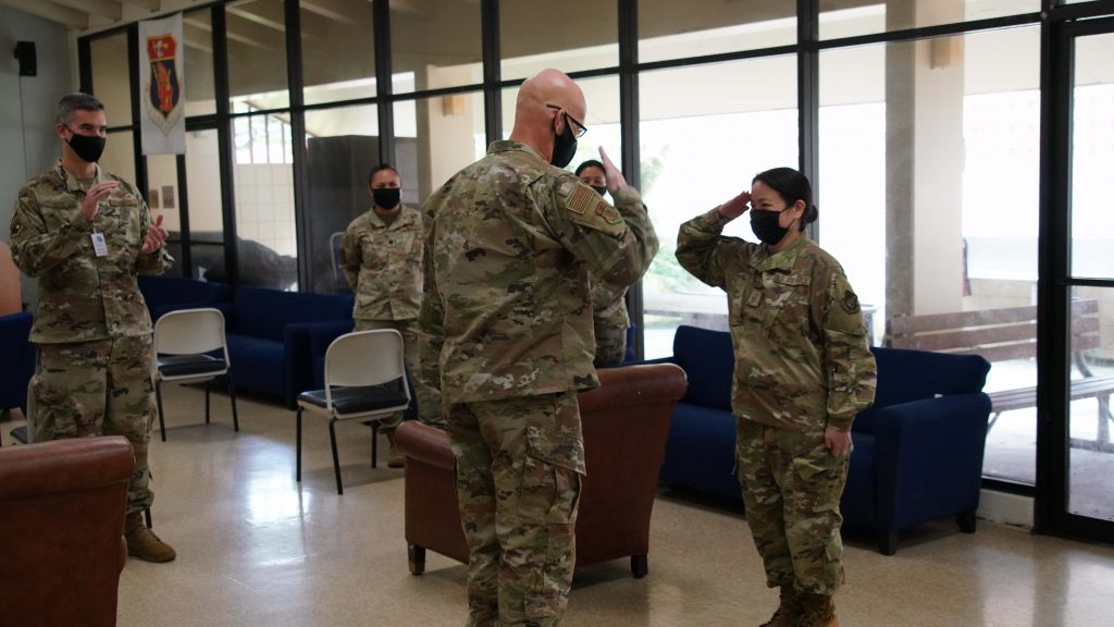 298th Air Defense Group Mite Visit 2021