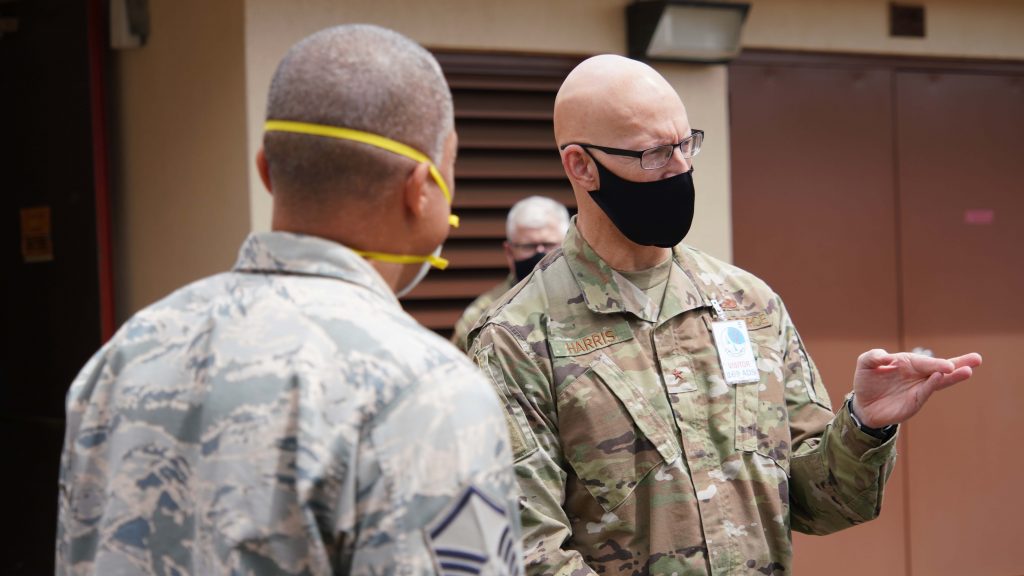298th Air Defense Group Mite Visit 2021