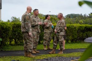 291st Combat Communications Squadron – SIte visit and Change of Command
