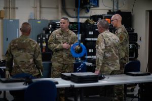291st Combat Communications Squadron – SIte visit and Change of Command