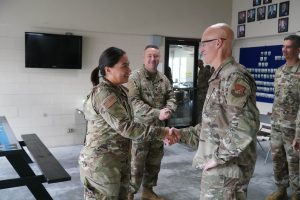291st Combat Communications Squadron – SIte visit and Change of Command