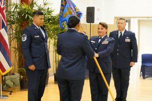291st Combat Communications Squadron – SIte visit and Change of Command