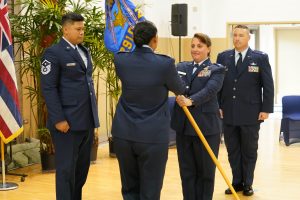 291st Combat Communications Squadron – SIte visit and Change of Command