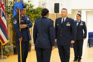 291st Combat Communications Squadron – SIte visit and Change of Command