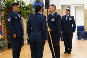 291st Combat Communications Squadron – SIte visit and Change of Command