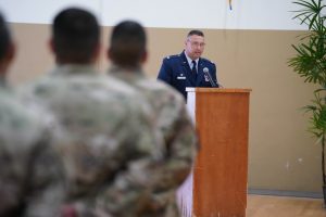291st Combat Communications Squadron – SIte visit and Change of Command