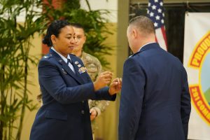 291st Combat Communications Squadron – SIte visit and Change of Command