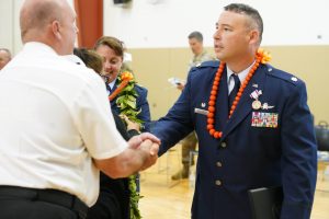 291st Combat Communications Squadron – SIte visit and Change of Command