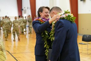 291st Combat Communications Squadron – SIte visit and Change of Command