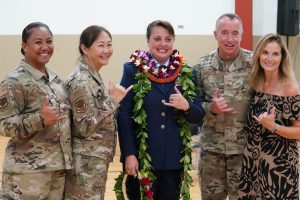 291st Combat Communications Squadron – SIte visit and Change of Command