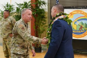 291st Combat Communications Squadron – SIte visit and Change of Command