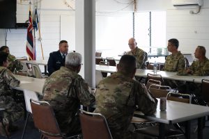 291st Combat Communications Squadron – SIte visit and Change of Command