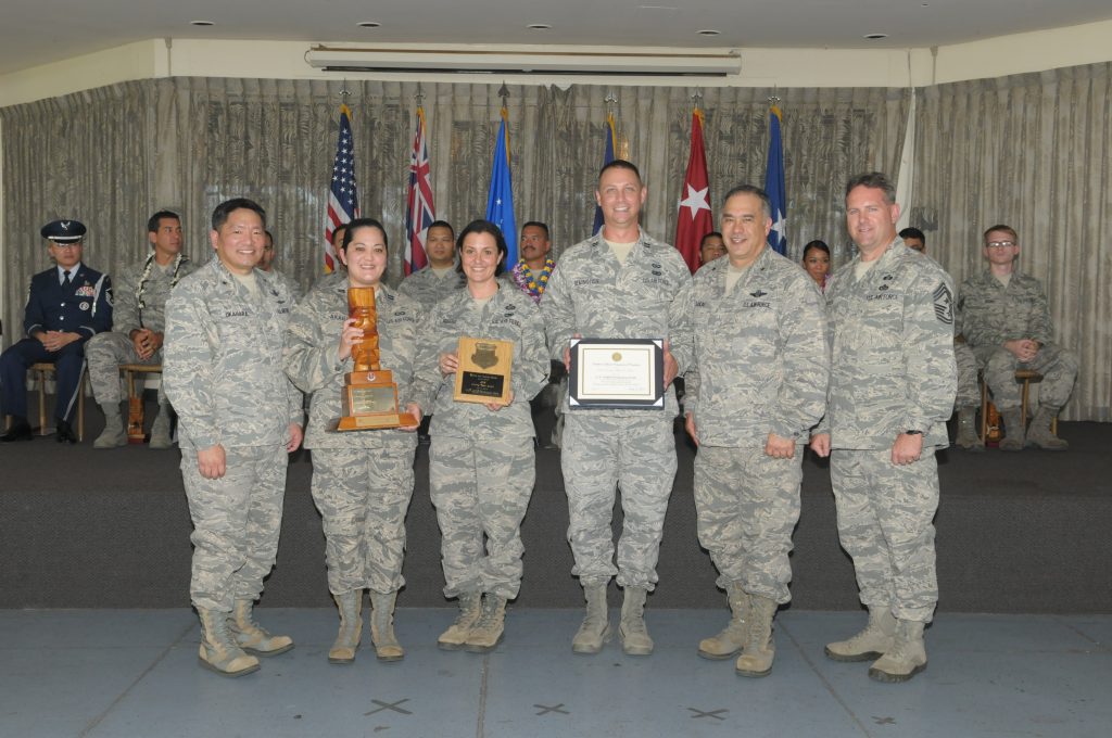 Service Team Award 154 WG SAPR Team