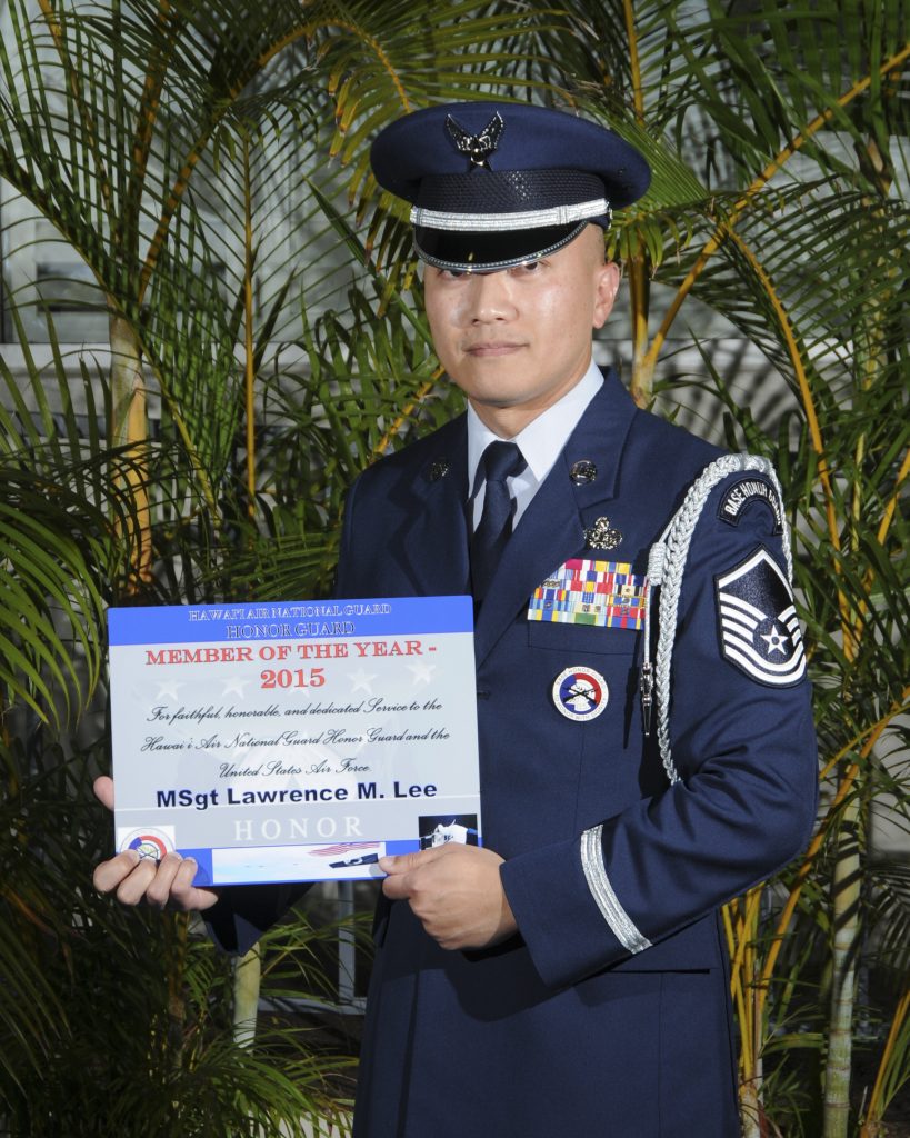 MSGT LAWRENCE LEE of 201 COS