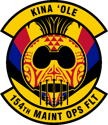 154th Maintenance Operations Flight logo