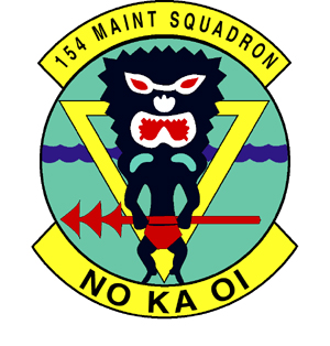 154th Maintenance Squadron logo