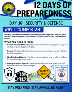 12 Days of Preparedness