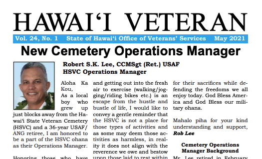 2021 May Hawaiʻi Veteran
