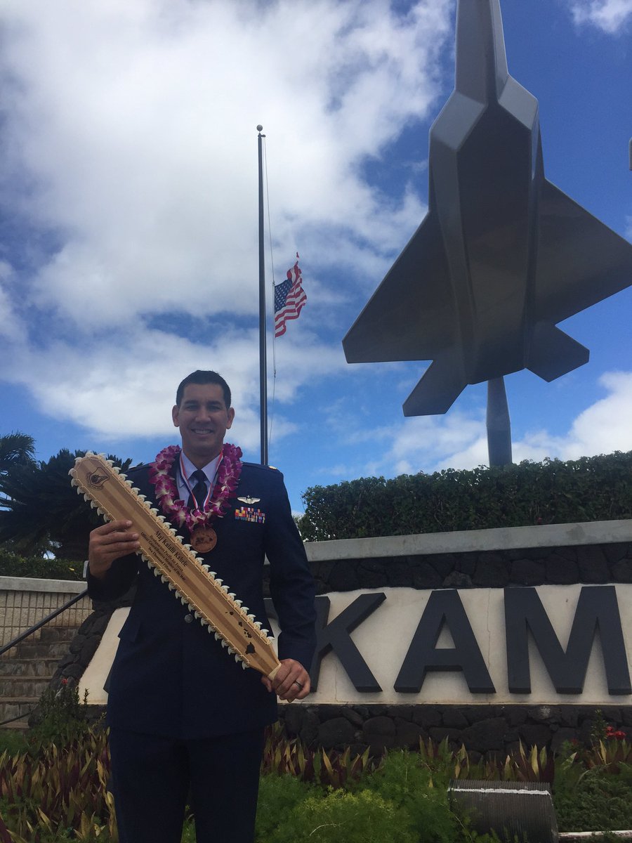 Kai Kahele wins HQ PACAF Award